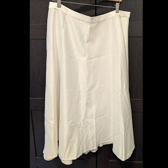 Custom Wedding Dress, Fits like X-Large, Sheer Pearl Overlay with Liner - Picture 4 of 4